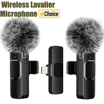 Portable Wireless Lavalier Microphone